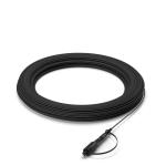 Pre-Connected Waterproof Fiber Optic Cable for FTTH 4G 5G Networks Compact and