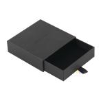 Custom Cardboard Square Slide Out Jewelry Box Gift Packaging With Foam Insert