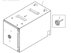 China ATM Machine Parts CEN 1 ENCLOSURE 445-0743214 445-0682155 factory