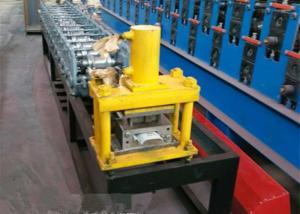China 5.5 M Length Roll Shutter Door Forming Machine With 8 - 15m / Min Working Speed factory