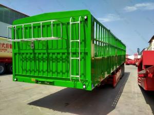 China 30/50 Ton Container Transport Semi Trailer With Tread 1840mm And Relay Valve Wabco factory