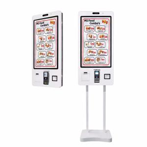 China Wall Mount/Tabletop Self Ordering Kiosk with Integrated 1D/2D Scanner on sale