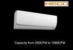 300CFM 9000 Btu High Wall Fan Coil Unit Extremely Quiet Sound Levels CE Certifie