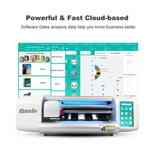 Daqin IDSKIN Fully Automatic Screen Protector Cut Plotter Machine Customized Tpu