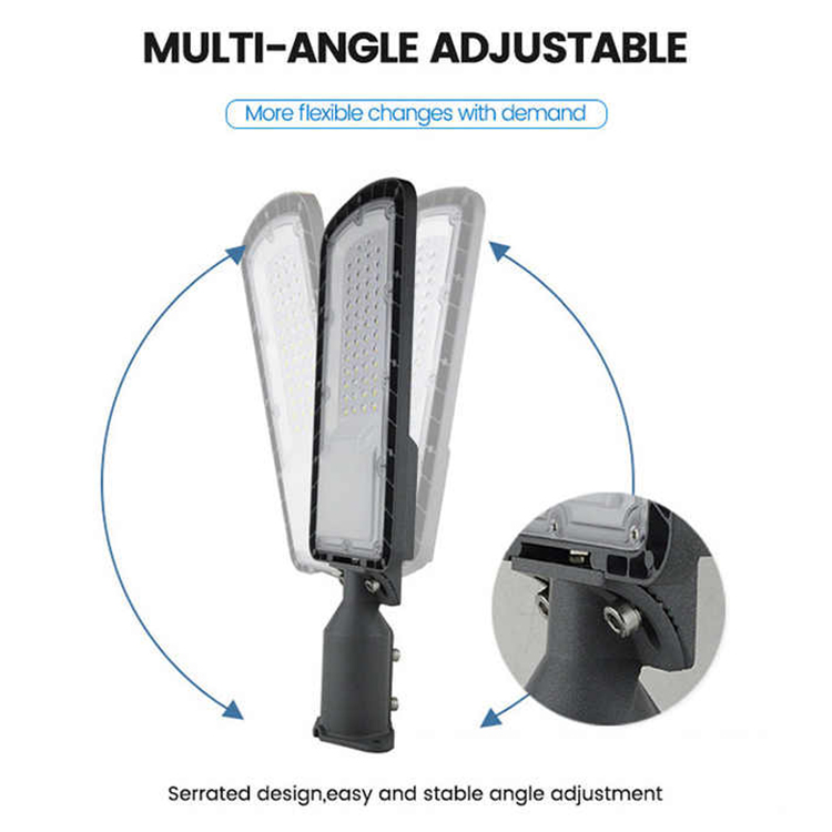 AC85-265V Input Voltage 50W 100W 150W 200w Led Street Light with CE Certification