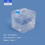 10L 20L 5 Gallon BPA Free Foldable Collapsible Water Container Bag for Outdoor