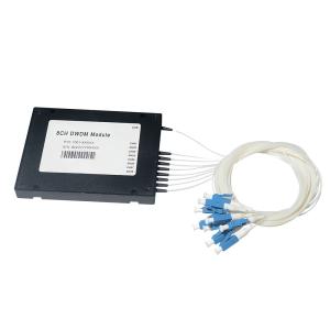 China 16CH 100GHz WDM Wavelength Division Multiplexing , 8 Channel 16 Channel DWDM Mux factory
