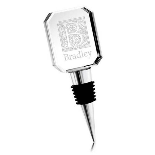 Red Wine Crystal Bottle Stopper Crystal Material Wine Set Logo Customized