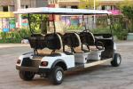 4 Wheel Custom Color 6 Passenger Golf Electric Cart Powered By Lead Acid