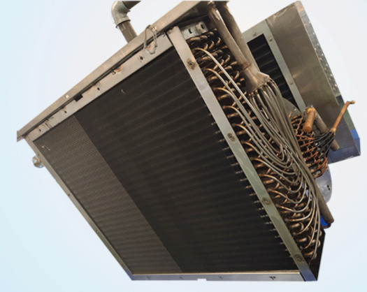 15.88mm Hydroponic Aluminum Fin Evaporator Grooved Energy Saving