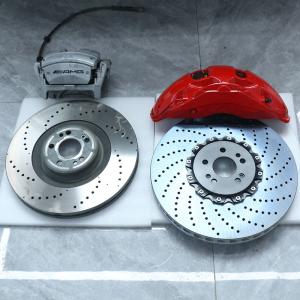 China 2 Piston Mercedes Brake Caliper Aluminum Alloy Upgrade To 10 Piston factory
