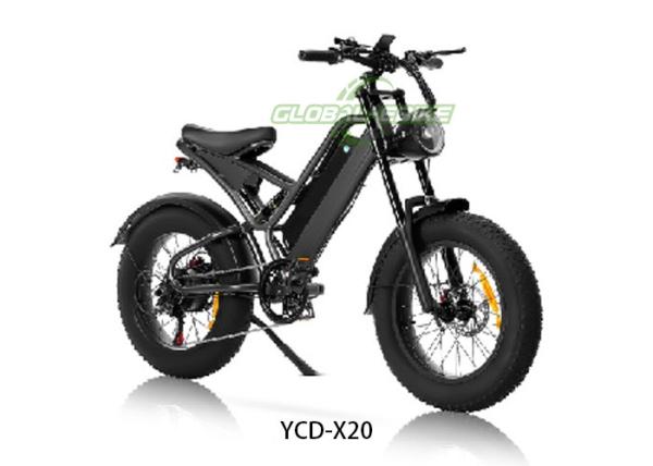20Inch Tires Retro Style Electric Bike , Vintage Style Ebikes With Alloy Frame