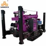 Full Hydraulic Water Well Drilling Rig 68KW Diesel Portable Water Well Drilling