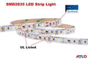 China Outdoor High Lumen Dimming LED Strip Lights SMD2835 3000k 4000k 6500k factory