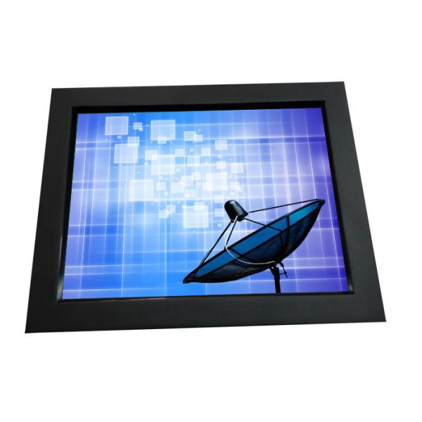 China 8.4" industrial chassis LCD touchscreen monitor with VGA, DVI, HDMI input for industrial use factory