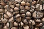 Flood Control Gabion Mesh Hot Galvanized Lead Wire Cage Solid