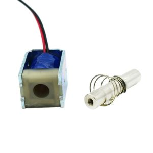 China Push Pull Open Frame Solenoid 12v 24v Bistable Solenoid for Locker Latching on sale