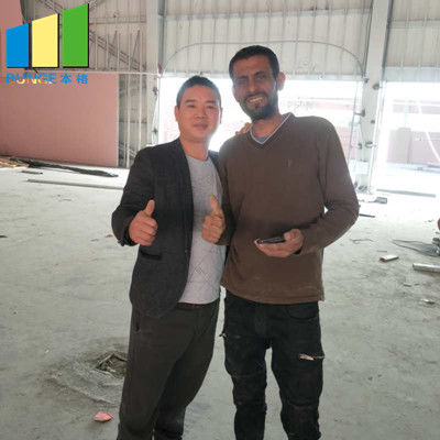 ISO9001 Acoustic Partition Walls / Function Room Operable Folding Partition Doors