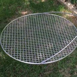 China Circular Non Stick Barbecue Grill Mesh Recycle SS 304 Wire Mesh For BBQ Grill factory
