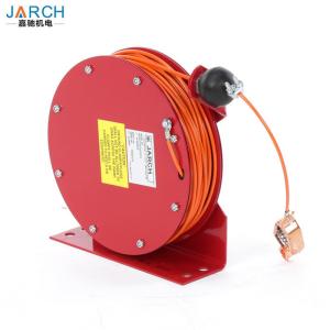 China Industrial - Duty Retractable Grounding Reel With 100 AMP Clamp Rating,Heavy-Duty Static Grounding Hose Reels Cable factory