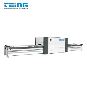 China Vacuum Pumping Speed 100m3/h Wood Door PVC Foil Laminating Machine with Hot Vacuum Press factory
