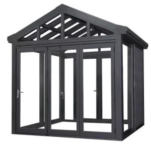 China Powder Coated Smooth Finish Office Building Sunroom For Affordable Outdoor House factory
