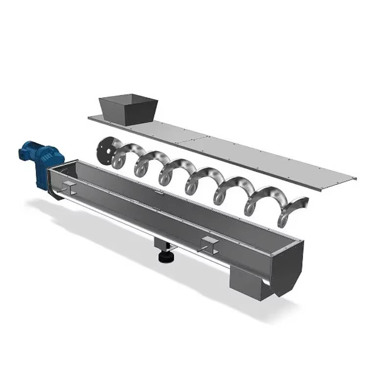 Shaftless Auger Screw High Quality Screw for Transporting Granular Items made form Stainless Steel Normal Steel