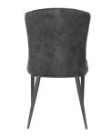 Industrial Modern Leather Dining Chair Long Lasting For Coffee Shops
