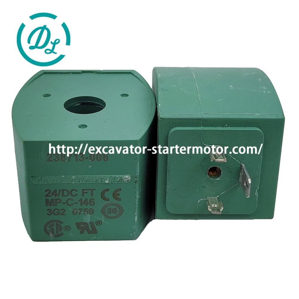 China ASCO 238713-006 24V Solenoid Coil for Excavator factory
