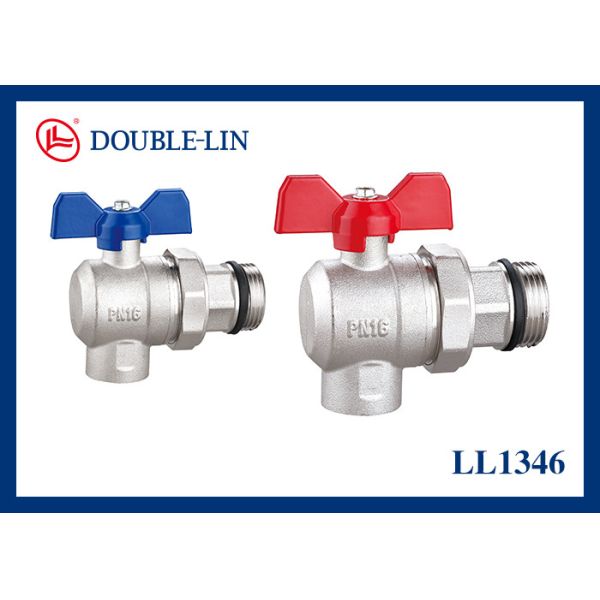 China ISO228 Thread Inlet And Backwater Valve Brass Water Manifold For Industrial factory