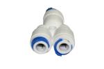 1/4" Tube Water Purifier Accessories K702/K706 Tee Joint Y Shape Quick Connector
