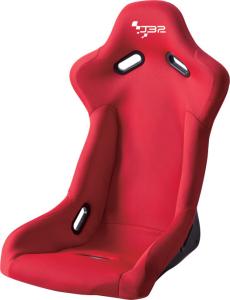 China JBR1065 Red Fabric Sport Racing Seats With Adjuster / Slider Car Seats factory