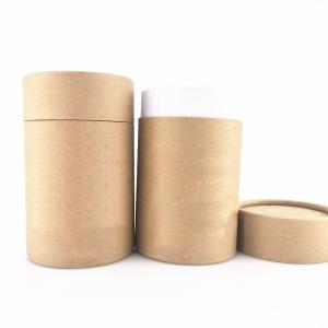 China OEM ODM Hard Gift Boxes Paper Tube Tea Packaging factory