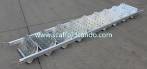 China Good quality low price scaffolding galvanized steel ladder 9 steps 450*2677mm stair case in scaffolding construction factory