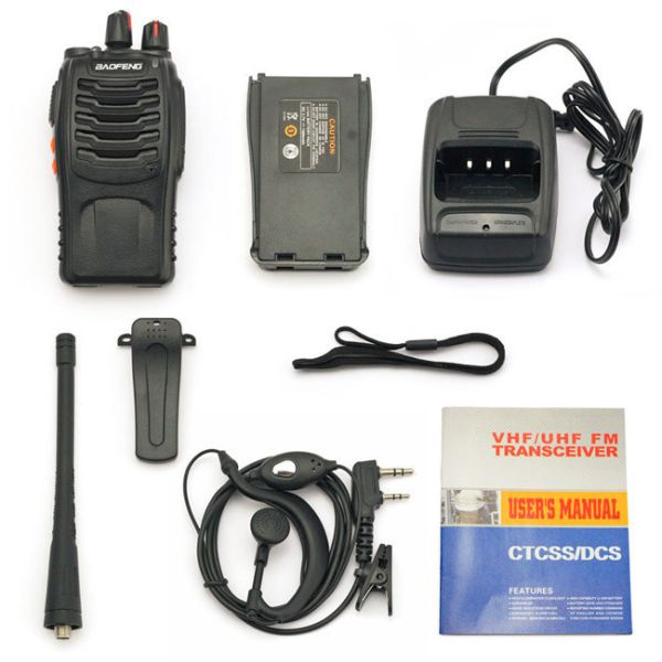 China 16CH 400-470mhz BF 888s Walkie Talkie Interphone 3.7V / 1500mAH Operation Voltage factory