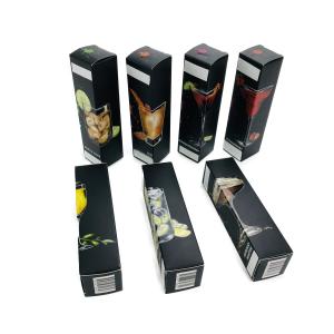 China Matte Finish Lightweight Paper Box Packaging Foldable Box CMYK Color For Drinks on sale