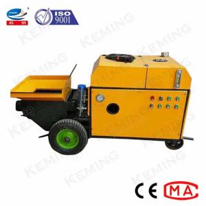 China 15mm Aggregate Diesel Engine Small Concrete Pump 6m3/H factory