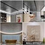 Square PVC Coated Water Ripple Panel Bamboo Fiber Wall Panels