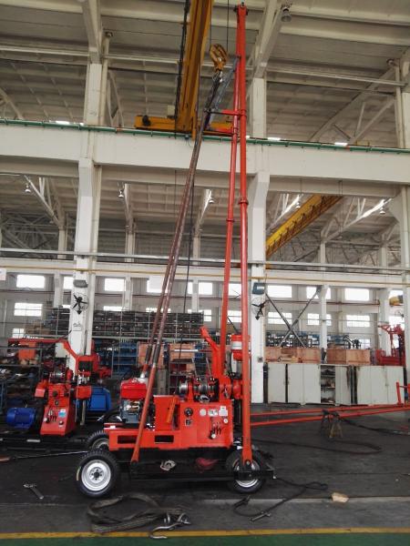 GYQ-200A Core Drilling Rig Soil Investigation Drilling Machine Spt Mining Drill