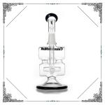 Black Base and Mouth Piece Recycler Oil Dab Rig Bongs Showerhead Pers Smoking