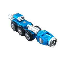 China Pan And Tilt Sewer Pipe Inspection Crawler Camera Adjustable Light Brightness For Small Pipe factory