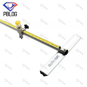 China PBLOG 120cm glass T cutter metal handle cheap price glass knife glass processing diamond tools factory