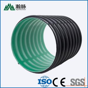 China Engineering HDPE Drainage Pipes HDPE Corrugated 400 500mm Twin Wall Pipe factory