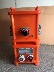 China Portable Electrical Distribution Box Heavy Duty Molded PE Enclosure factory