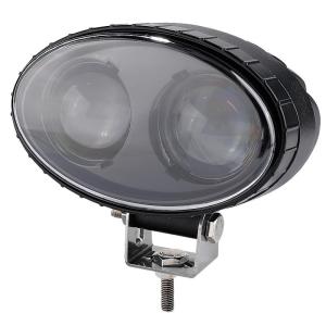 China 10V - 80V Blue LED Spot Light IP67 Truck Spot Lights With Stainless Steel Mounting Bracket factory