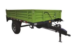 China 2 Tons 3 Tons 5 Tons Two Wheeled Three Point Trailer Tractor Trailer factory