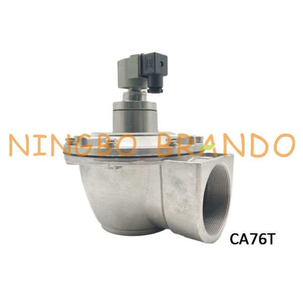 China 3" Goyen Type Pneumatic Pulse Valve Right Angle Threaded Type With Aluminum Alloy Body CA76T factory