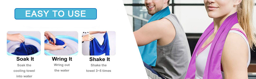 Quick Drying OEM Instant Cooling Refreshing Sports Ice Cool Towel