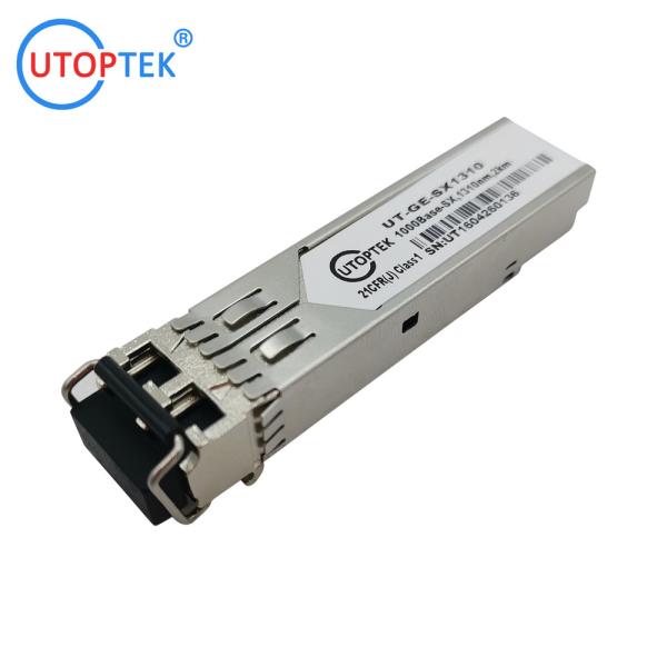 2.5Gb/s SFP Multi-mode 1310nm 2km duplex LC optical fiber Transceiver Module DDM