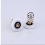 Brass Nylon Door Rollers , Shower Door Pulley 19mm 23mm 25mm Size